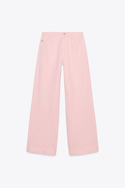 Z1975 HIGH-WAIST WIDE-LEG JEANS - Zara фото 4