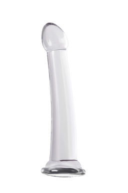 Нереалистичный фаллоимитатор TOYFA Basic Jelly Dildo XL, TPE, прозрачный, 22 см
