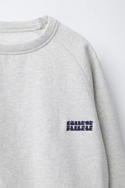 EMBROIDERED SWEATSHIRT AND JOGGERS SET - Zara фото 14