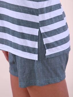 М388 Пижама Милана (полоса) - Иванушка-трикотаж фото 3