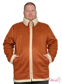 Дубленка-куртка Модель №1792 размеры 44-84 - Plusmoda фото 3