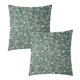 Комплект наволочек Этель Small leaves, 70х70 см - 2 шт., поплин  фото 9