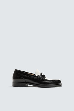 LEATHER PENNY LOAFERS HARRY LAMBERT FOR ZARA X DISNEY  фото 4