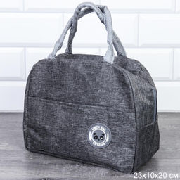 Сумка с эффектом сохранения холода, тепла/термосумка / DFB122gray /уп 200/ 23x14x20 см, 5,5 л - ГалеонТрейд фото 3