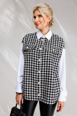 Рубашка KOKOdea 4.29 принт шанель