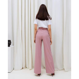 Брюки женские прямые MIST: Pants, размер 42, розовые