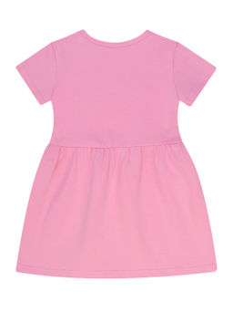 Платье для девочки розовый мишка 933п (110)