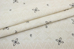 Рогожка Мезенская роспись - кони, ш.1.5м, хлопок-100%, 165гр/м.кв - Купава фото 5