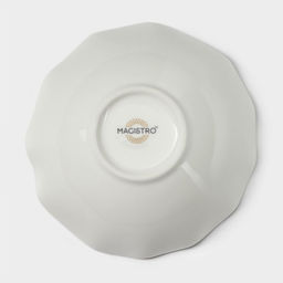 Салатник фигурный Magistro La Perle, 300 мл, d=13 см, фарфор, белый фото 5