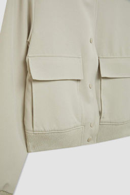 Куртка-пальто стандартного кроя - Defacto фото 9