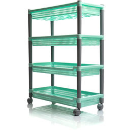 Этажерка узкая 4-полки Флер арт. С384 - Bella Cucina фото 3