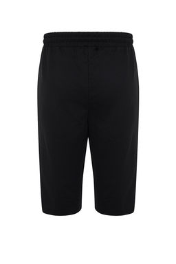 TRENDYOL MAN Basic Siyah Regular/Normal Kesim Uzun Boy Lastik Belli Kordonlu Sort TMNSS24SR00036 - Trendyolmilla фото 8