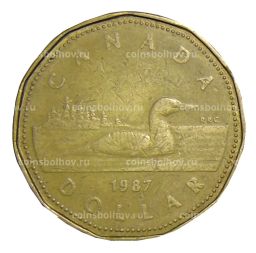 1 доллар 1987 года Канада