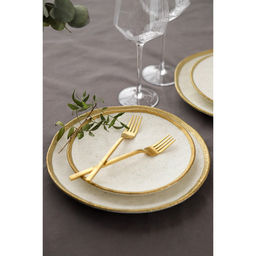 Тарелка десертная Magistro Poursephona, d=21 см, фарфор, белая