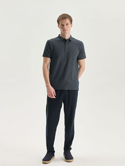 Hakim Yaka K?sa Kollu Erkek Dokulu Ti??rt