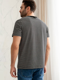 Футболка из премиального хлопка с эластаном - Vilatte фото 4