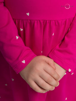 Платье Эля сердечки барби - Sovalina фото 23