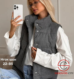 Жилет из холлофайбера женский - Bruno фото 2