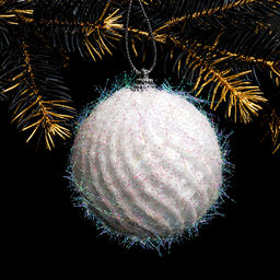 Набор новогодних украшений "Рождественская сказка" (6шт х 7см)