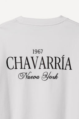SUDADERA CREWNECK BORDADOS WILLY CHAVARRIA X ZARA / Blanco фото 3
