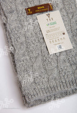 Шарф из 100% монгольской шерсти (арт. 05120)