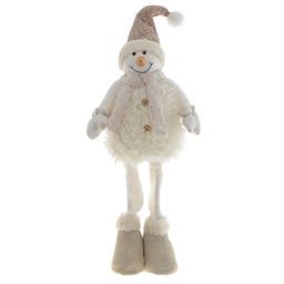 Игрушка набивная "Снеговик", L24 W14 H72/51 см, 2в.