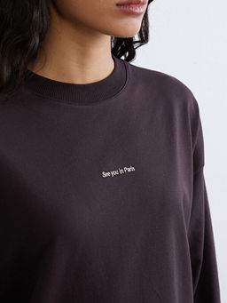 Paris Nak??l? Kad?n Sweatshirt Tunik