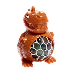 Цена за 11 шт. Мялка «Динозавр» с гидрогелем, цвета МИКС