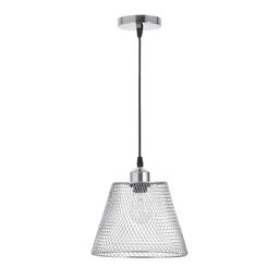 Светильник BayerLux «Фиш» Е27 40 Вт хром 20×20×16-116 см