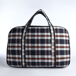 Сумка дорожная на молнии, наружный карман, длинный ремень, цвет синий/белый - Simaland фото 3