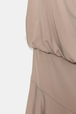 VESTIDO HALTER ESPALDA DESCUBIERTA / Arena - Zara фото 10