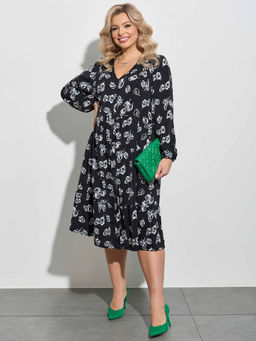 Платье 0296-1п чёрный