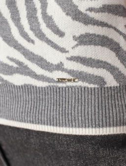 D39.362 Джемпер женский серый