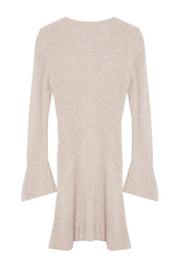 TRENDYOLMILLA Antrasit Mini Triko A-Line Formda Elbise TWOAW25EL00030 фото 14