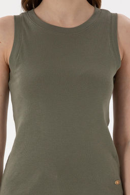 Kad_n Koyu Haki Basic Ti__rt Sepette S_rpriz _ndirim - U.s. polo assn фото 6