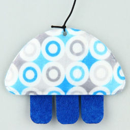 Дразнилка с игрушкой и шуршалкой Медуза, 8 см - Пушистое счастье фото 3