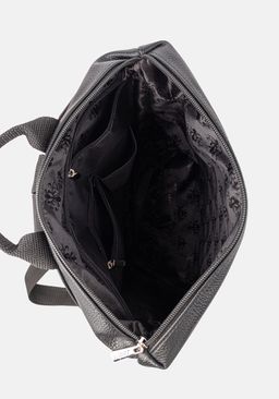 Рюкзак женский L-Craft. Модель №1521 | кожзам | гладкий | черный | Р820-1 | 31228  фото 5