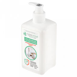Гель для мытья посуды 0,490л, Антибактериальный эффект, 6,6х6,8х17,2см, с дозатором, Clean Home (Россия)  фото 4