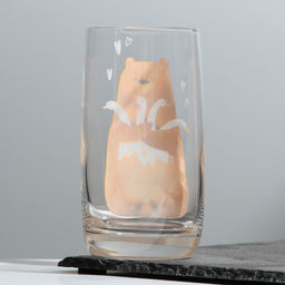 Стакан Мишка, 330 мл - Дорого внимание фото 2