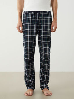 Standart Kal?p Ekose Erkek Pijama Alt