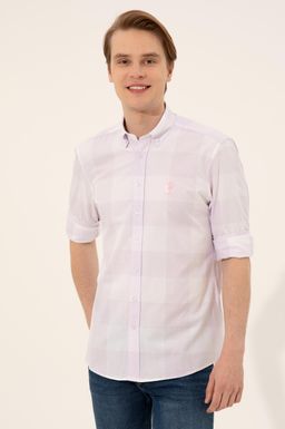 U. S. Polo Assn Мужская рубашка с длинным рукавом Magnolia - U.s. polo assn фото 2