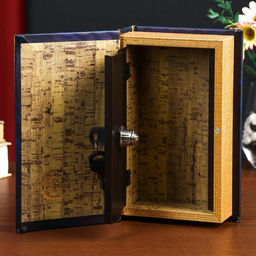 Шкатулка книга-сейф «История государства Российского», дерево, искусственная кожа, 21×13×5 см