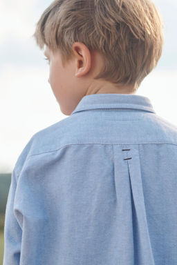 LIMITED EDITION EMBROIDERED FOX OXFORD SHIRT - Zara фото 4