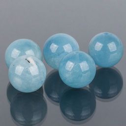 Бусины для украшений из Аквамарина (5 шт)