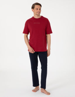 Bordo K_sakol Pijama Tak_m_