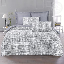 Постельное белье Омега (сатин Престиж) Евро/Пододеяльник (молния): 1 шт. - 220*200; Простыня: 1 шт. - 220*240; Наволочка (клапан, ушки): 2 шт. - 70*70; Наволочка (клапан): 2 шт. - 50*70 Престиж