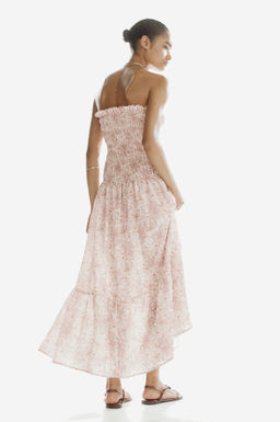 Vestido bandeau con cuerpo nido de abeja - H&m фото 7
