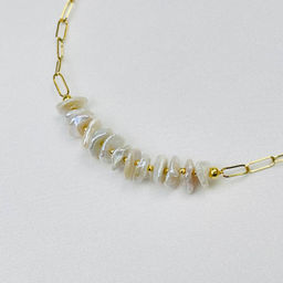 Колье на цепочке из Жемчуга 42 см +