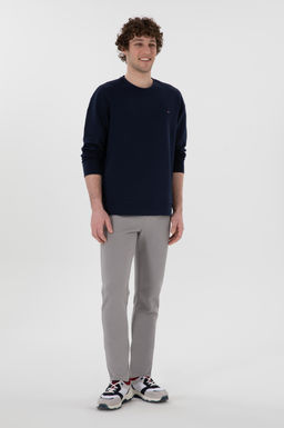 Erkek Comfort Fit Bisiklet Yaka Lacivert Sweatshirt Sepette S_rpriz _ndirim - U.s. polo assn фото 4