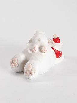 Фигурка «Белый медведь с медвежонком», 14×9.5×10.5 см